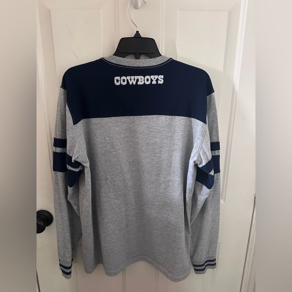 Vintage Dallas Cowboys Long Sleeved T shirt - Large Unisex - Picture 7 of 8